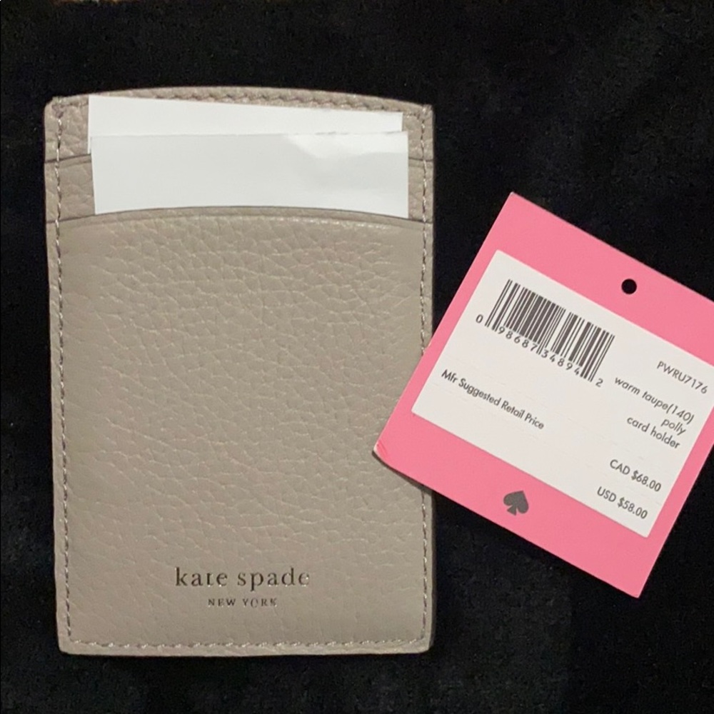 Kate Spade New York Polly Leather Card Holder